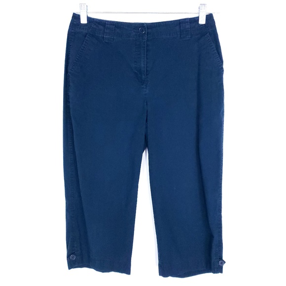Talbots Women Capri Pant Stretch Size 8 Petite (29x18) - Picture 1 of 7